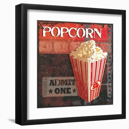 Popcorn Time-Sandra Smith-Framed Art Print