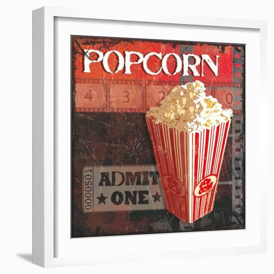 Popcorn Time-Sandra Smith-Framed Art Print