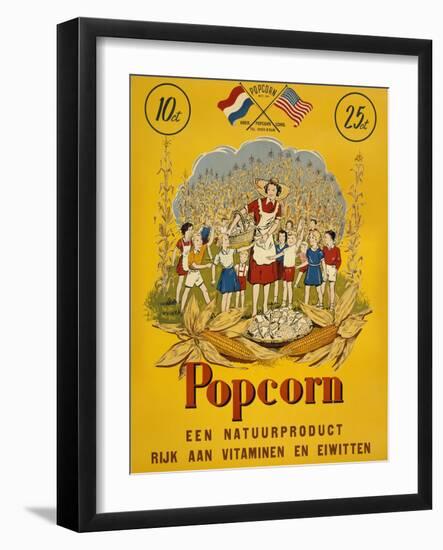 Popcorn-null-Framed Giclee Print