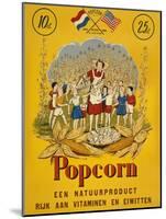 Popcorn-null-Mounted Giclee Print