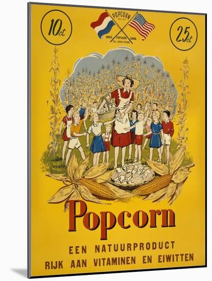 Popcorn-null-Mounted Giclee Print