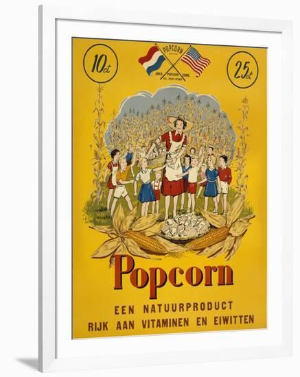 Popcorn-null-Framed Giclee Print