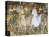 Pope Alexander III's Triumphal Ride into Rome, Scene from Stories of Alexander III, 1407-1408-Spinello Aretino-Stretched Canvas