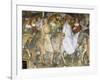 Pope Alexander III's Triumphal Ride into Rome, Scene from Stories of Alexander III, 1407-1408-Spinello Aretino-Framed Giclee Print