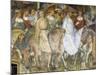 Pope Alexander III's Triumphal Ride into Rome, Scene from Stories of Alexander III, 1407-1408-Spinello Aretino-Mounted Giclee Print