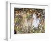 Pope Alexander III's Triumphal Ride into Rome, Scene from Stories of Alexander III, 1407-1408-Spinello Aretino-Framed Giclee Print