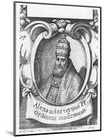 Pope Alexander III-null-Mounted Giclee Print