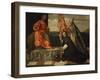 Pope Alexander Vi Presents Bishop Jacopo Pesaro to Saint Peter-Titian (Tiziano Vecelli)-Framed Giclee Print