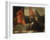 Pope Alexander Vi Presents Bishop Jacopo Pesaro to Saint Peter-Titian (Tiziano Vecelli)-Framed Giclee Print