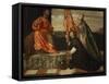 Pope Alexander Vi Presents Bishop Jacopo Pesaro to Saint Peter-Titian (Tiziano Vecelli)-Framed Stretched Canvas