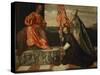 Pope Alexander Vi Presents Bishop Jacopo Pesaro to Saint Peter-Titian (Tiziano Vecelli)-Stretched Canvas