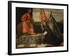 Pope Alexander Vi Presents Bishop Jacopo Pesaro to Saint Peter-Titian (Tiziano Vecelli)-Framed Giclee Print