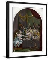 Pope Alexandre VI to Celebrate His Daughter Lucrezia's Marriage-Stefano Bianchetti-Framed Giclee Print