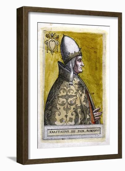 Pope Anastasius Iv-null-Framed Giclee Print