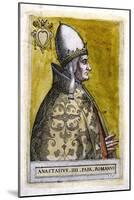 Pope Anastasius Iv-null-Mounted Giclee Print