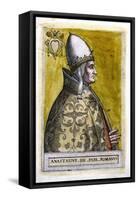 Pope Anastasius Iv-null-Framed Stretched Canvas