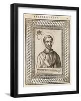 Pope Anterus-null-Framed Art Print