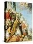 Pope Benedict and Saint Louis XI of France-Francesco Zugno-Stretched Canvas