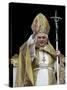 Pope Benedict Xvi Delivers His ''Urbi Et Orbi'' Message-null-Stretched Canvas