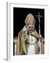 Pope Benedict Xvi Delivers His ''Urbi Et Orbi'' Message-null-Framed Premium Photographic Print