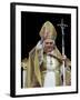 Pope Benedict Xvi Delivers His ''Urbi Et Orbi'' Message-null-Framed Premium Photographic Print