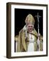 Pope Benedict Xvi Delivers His ''Urbi Et Orbi'' Message-null-Framed Photographic Print