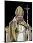 Pope Benedict Xvi Delivers His ''Urbi Et Orbi'' Message-null-Mounted Photographic Print