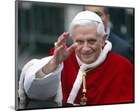 Pope Benedict XVI-null-Mounted Photo