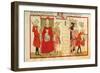 Pope Boniface VIII at Anagni and the Expelling of Sciarra Colonna-null-Framed Giclee Print