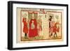 Pope Boniface VIII at Anagni and the Expelling of Sciarra Colonna-null-Framed Giclee Print