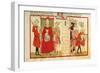 Pope Boniface VIII at Anagni and the Expelling of Sciarra Colonna-null-Framed Giclee Print