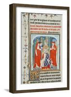 Pope Clement Iv Crowning Charles I of Anjou-null-Framed Giclee Print