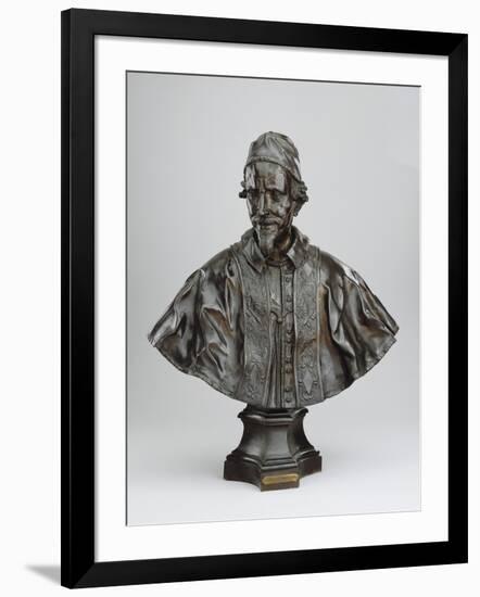 Pope Clement Ix, C.1669/78 (Bronze)-Giovanni Lorenzo Bernini-Framed Giclee Print