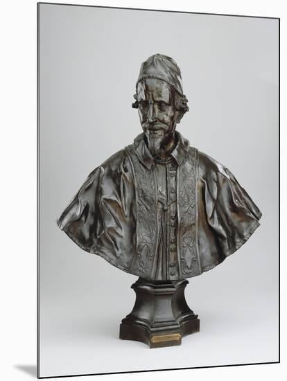 Pope Clement Ix, C.1669/78 (Bronze)-Giovanni Lorenzo Bernini-Mounted Giclee Print