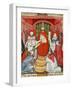 Pope Clement VII, 1478-1534 (Giulio de Medici), Dictating his Laws, 16th century Manuscript-null-Framed Giclee Print