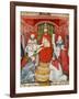 Pope Clement VII, 1478-1534 (Giulio de Medici), Dictating his Laws, 16th century Manuscript-null-Framed Giclee Print