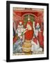 Pope Clement VII, 1478-1534 (Giulio de Medici), Dictating his Laws, 16th century Manuscript-null-Framed Giclee Print