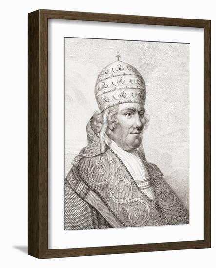 Pope Clement XIV Portrait-Thomas Trotter-Framed Giclee Print