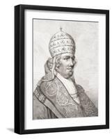 Pope Clement XIV Portrait-Thomas Trotter-Framed Giclee Print