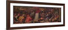 Pope Eugene IV Disembarks at Leghorn to Take Refuge in Florence, 1563-1565-Giorgio Vasari-Framed Giclee Print