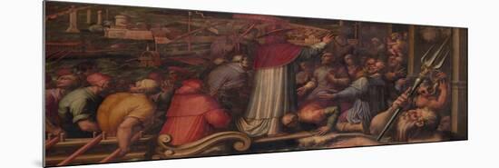 Pope Eugene IV Disembarks at Leghorn to Take Refuge in Florence, 1563-1565-Giorgio Vasari-Mounted Giclee Print