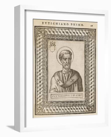 Pope Eutychianus-null-Framed Art Print