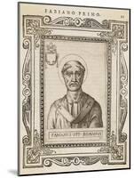 Pope Fabianus-null-Mounted Art Print