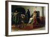 Pope Formosus (816-896) and Pope Stephen VI in 897-Jean Paul Laurens-Framed Giclee Print