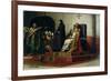 Pope Formosus (816-896) and Pope Stephen VI in 897-Jean Paul Laurens-Framed Giclee Print