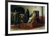 Pope Formosus (816-896) and Pope Stephen VI in 897-Jean Paul Laurens-Framed Giclee Print