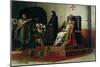 Pope Formosus (816-896) and Pope Stephen VI in 897-Jean Paul Laurens-Mounted Giclee Print