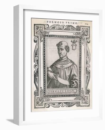 Pope Formosus-Cavallieri-Framed Art Print