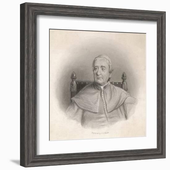 Pope Gregorius XVI (Bartolommeo Capellari)-null-Framed Art Print