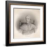 Pope Gregorius XVI (Bartolommeo Capellari)-null-Framed Art Print